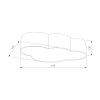 картинка TK Lighting Потолочный светильник 6072 Cloud