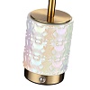 картинка ODEON LIGHT 5454/6TL L-VISION ODL_EX26 010 светлая бронза/кофейный/жемчужный/металл/керамика Настоль