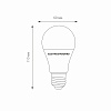 картинка Elektrostandard Светодиодная лампа A60 17W 4200K E27 BLE2741