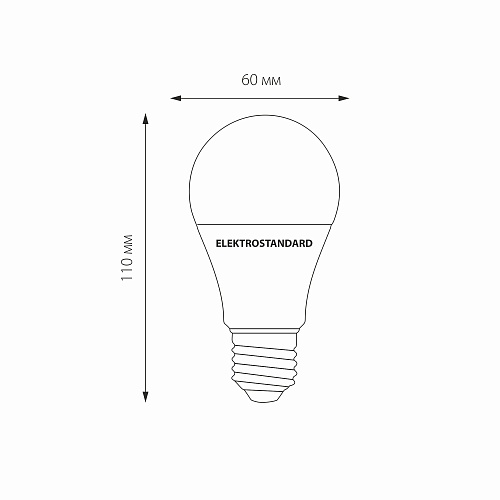 картинка Elektrostandard Светодиодная лампа A60 17W 4200K E27 BLE2741