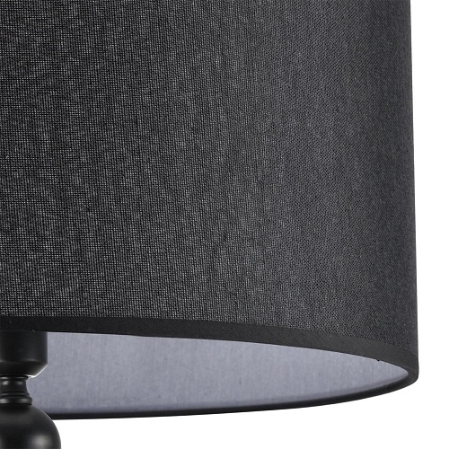 картинка LUMION 8079/1F NEOCLASSI LN26 467 хром/черный металл/текстиль Торшер E27 1*60W 220V NAVILA