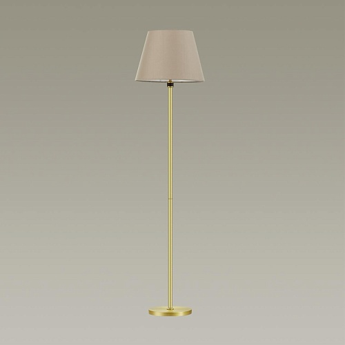 картинка LUMION 4429/1F NEOCLASSI (В 2-Х КОРОБКАХ) LN26 072 античная латунь, бежевый Торшер E14 1*40W 220V MO
