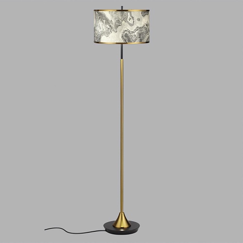 картинка ODEON LIGHT 5064/2F MODERN (В 2-х КОРОБКАХ) ODL24 203 античн.бронза/серо-беж./металл/натур.камен."шп