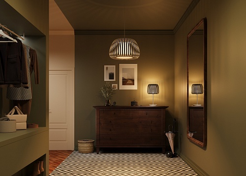 картинка Maytoni Настольный светильник Киригами / Kirigami E27х1