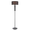 картинка LUMION 8078/1F NEOCLASSI LN26 467 черный, металл/текстиль Торшер E27 1*60W 220V TAPIA