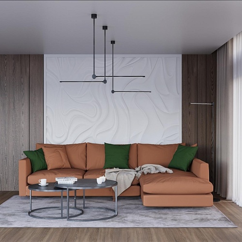 картинка ODEON LIGHT 7101/15FL HIGHTECH ODL25 000 Напольный светильник поворотн на 350° акрил/металл IP20 LED