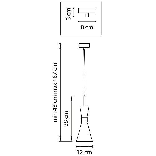 картинка Lightstar Подвес Dumo  816011