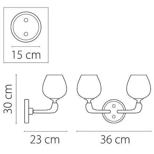 картинка Lightstar Бра Delta  706622