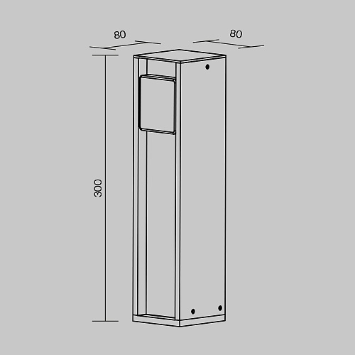 картинка Maytoni Уличная розетка Розетка / Socket 2000Вт IP 54