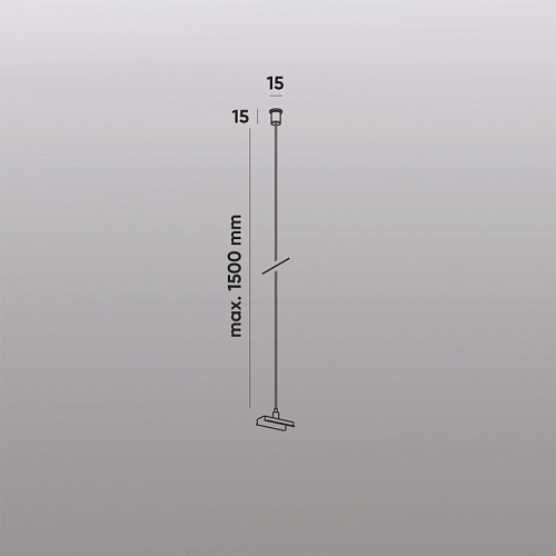 картинка Denkirs  Механический подвес для трека SMART BASE TR2126-WH