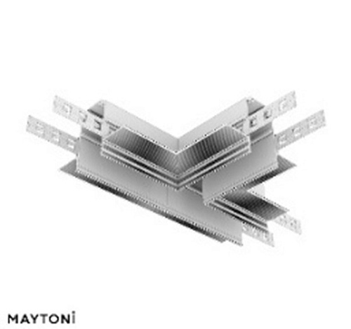 картинка Maytoni Коннектор Т-образный Exility встраиваемый под ГКЛ 12,5 мм, белый