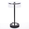картинка LUMION 8203/1TL LEDIO LN26 531 серебро/черный/прозрачный, металл/акрил Настольная лампа LED 7W 4000К