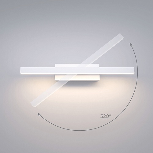 картинка Elektrostandard Настенный светодиодный светильник Rino 40121/LED белый