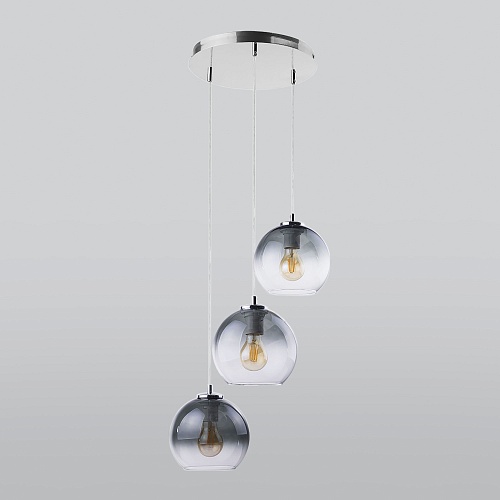 картинка TK Lighting Подвесной светильник со стеклянными плафонами 2795