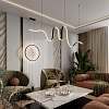 картинка ODEON LIGHT 7022/27FL HIGHTECH ODL25 283 Напольный светильник металл/акрил IP20 LED 3000K 220V TEO