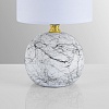 картинка LUMION 8166/1T COUNTY LN26 504 белый, керамика/текстиль Настольная лампа E14 1*40W 220V VILANA