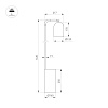 картинка Arlight Торшер  060781