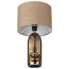 картинка LUMION 8149/1T MODERNI LN26 474 бронза/бежевый, керамика/текстиль Настольная лампа Е27 1*60W 220V AK