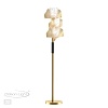 картинка ODEON LIGHT 4870/3F HALL ODL_EX22 000 золотой/чёрный/стекло Торшер E14 3*40W VENTAGLIO