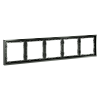 картинка Рамка пластиковая VOLTUM S70 на 5 постов, (титан)