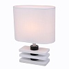 картинка LUMION 8206/1T COUNTY LN26 512 белый, дерево/текстиль Настольная лампа E27 1*60W 220V MADERANA