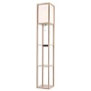 картинка LUMION 8091/1F COMFI LN26 459 дерево/белый, дерево/текстиль Торшер Е27 1*60W 220V PRACTIC