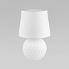 картинка TK Lighting Настольный светильник с тканевым абажуром 16046 Santana