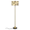картинка ODEON LIGHT 5064/2F MODERN (В 2-х КОРОБКАХ) ODL24 203 античн.бронза/серо-беж./металл/натур.камен."шп