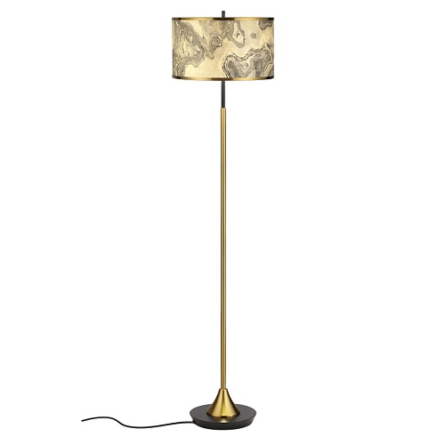 картинка ODEON LIGHT 5064/2F MODERN (В 2-х КОРОБКАХ) ODL24 203 античн.бронза/серо-беж./металл/натур.камен."шп