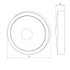 картинка Elektrostandard Пылевлагозащищенный светодиодный светильник 15W 6500K IP65 LTB51