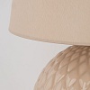 картинка TK Lighting Настольный светильник с тканевым абажуром 5591 Santana Ecru