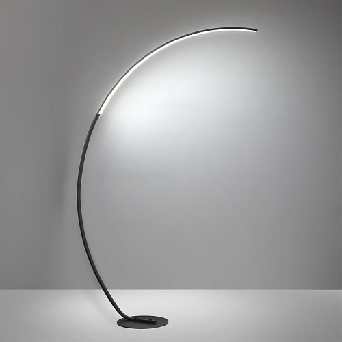 картинка LUMION 5676/21FL LEDIO LN26 469 чёрный Торшер с ПДУ LED 12W 3000-6000K 220V WES