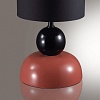 картинка LUMION 8127/1T COMFI LN26 509 коричневый/черный, керамика/текстиль Настольная лампа E27 1*60W 220V O