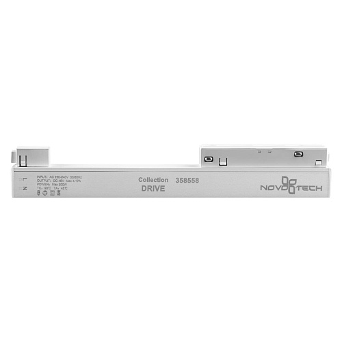 картинка NOVOTECH 358558 DRIVE NT21 140 белый Драйвер IP20 200W 48V FLUM