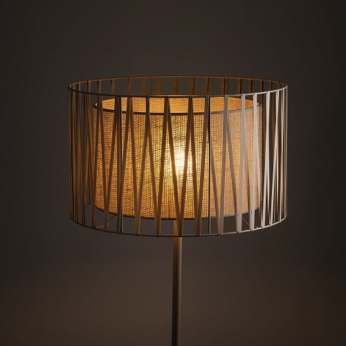 картинка TK Lighting Напольный светильник с тканевым абажуром 16199 Harmony