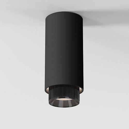 картинка Elektrostandard Светильник накладной Nubis GU10 чёрный 25012/01