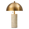 картинка ODEON LIGHT 7089/2T MIDCENT ODL25 183 Настольный светильник с выкл. Бронзовый/металл/камень траверти