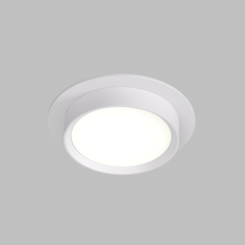 картинка Denkirs  Точечный встраиваемый светильник FLAT DK2090-WH