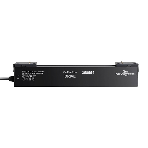 картинка NOVOTECH 358554 DRIVE NT21 081 черный Драйвер IP20 100W 48V KIT