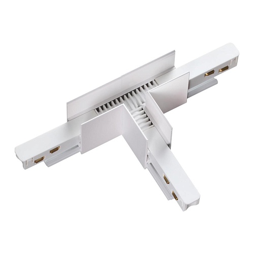 картинка NOVOTECH 135125 SHINO NT21 043 белый Соединитель с токопроводом для шинопровода Т-образный IP20 48V 