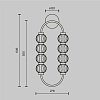 картинка Maytoni Настенный светильник (бра) Амулет / Amulet 3000К 16Вт