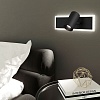 картинка Eurosvet Настенный светодиодный светильник 20127/1 LED черный