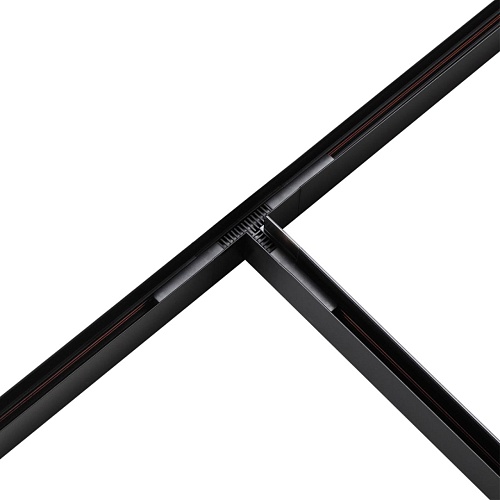 картинка NOVOTECH 135126 SHINO NT21 043 черный Соединитель с токопроводом для шинопровода Т-образный IP20 48V