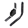 картинка NOVOTECH 135124 SHINO NT21 043 черный Соединитель с токопроводом для шинопровода Г-образный IP20 48V