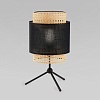 картинка TK Lighting Настольная лампа с абажуром 5567 Boho Black