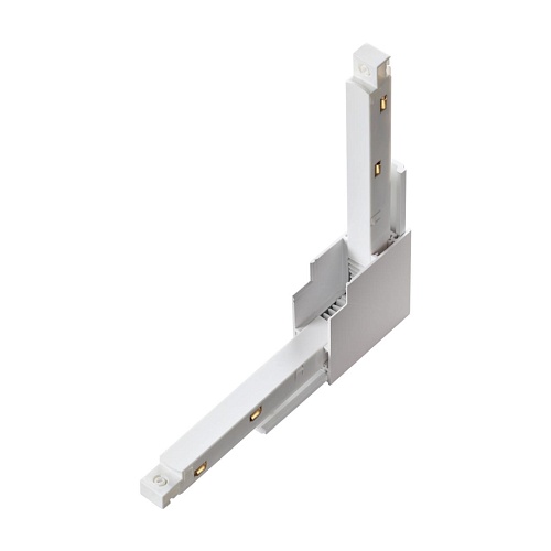 картинка NOVOTECH 135123 SHINO NT21 043 белый Соединитель с токопроводом для шинопровода Г-образный IP20 48V 