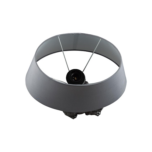 картинка LUMION 8128/1T MODERNI LN26 514 серый, керамика/текстиль Настольная лампа E27 1*60W 220V CATTY