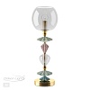 картинка ODEON LIGHT 4855/1T CLASSIC ODL_EX21 137 золото/разноцветн./керамика/стекло Настольная лампа E14 1*4