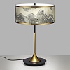 картинка ODEON LIGHT 5064/2T MODERN (В 2-х КОРОБКАХ) ODL24 203 античн.бронза/серо-беж./металл/натур.камен."шп
