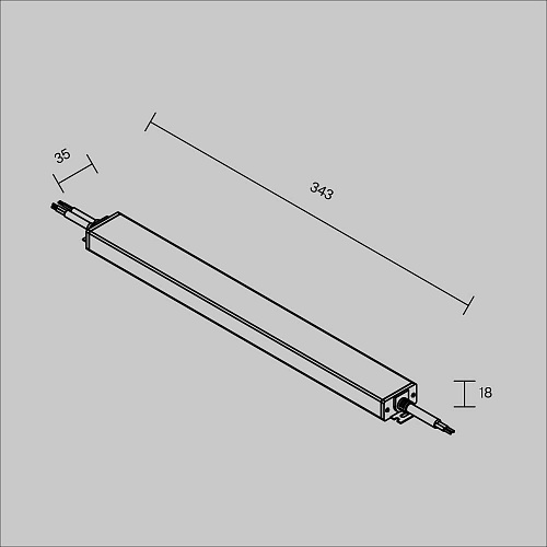 картинка Maytoni Источник напряжения 24В DALI DT6 150Вт IP 67